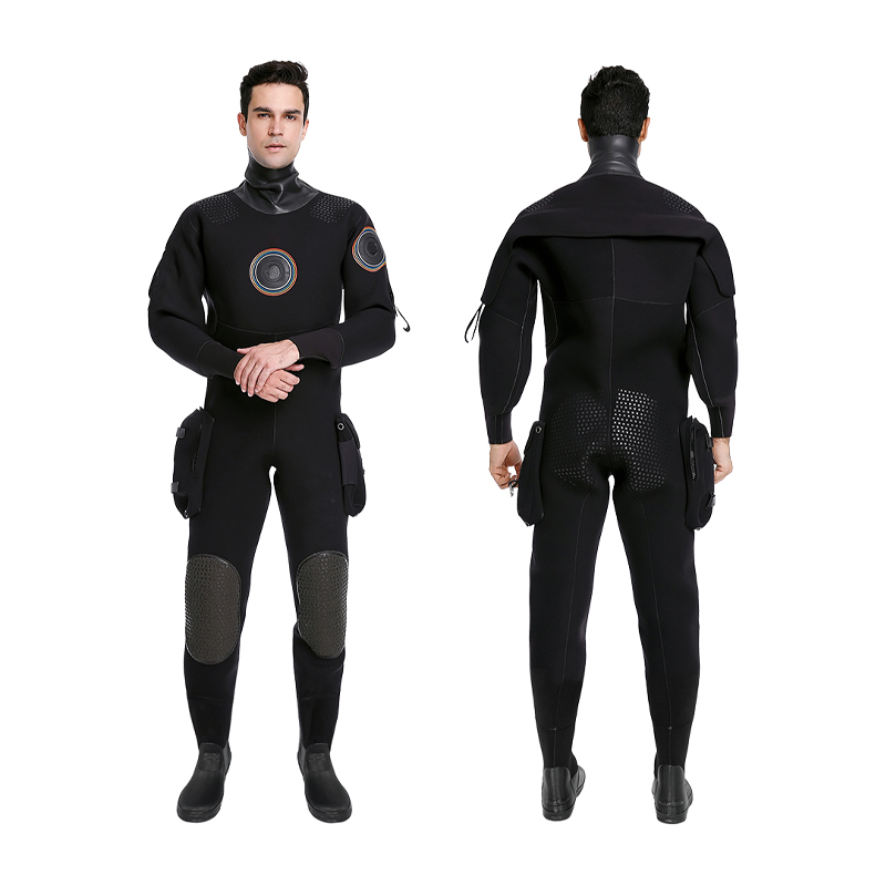 Drysuit With Rainbow Ring Design