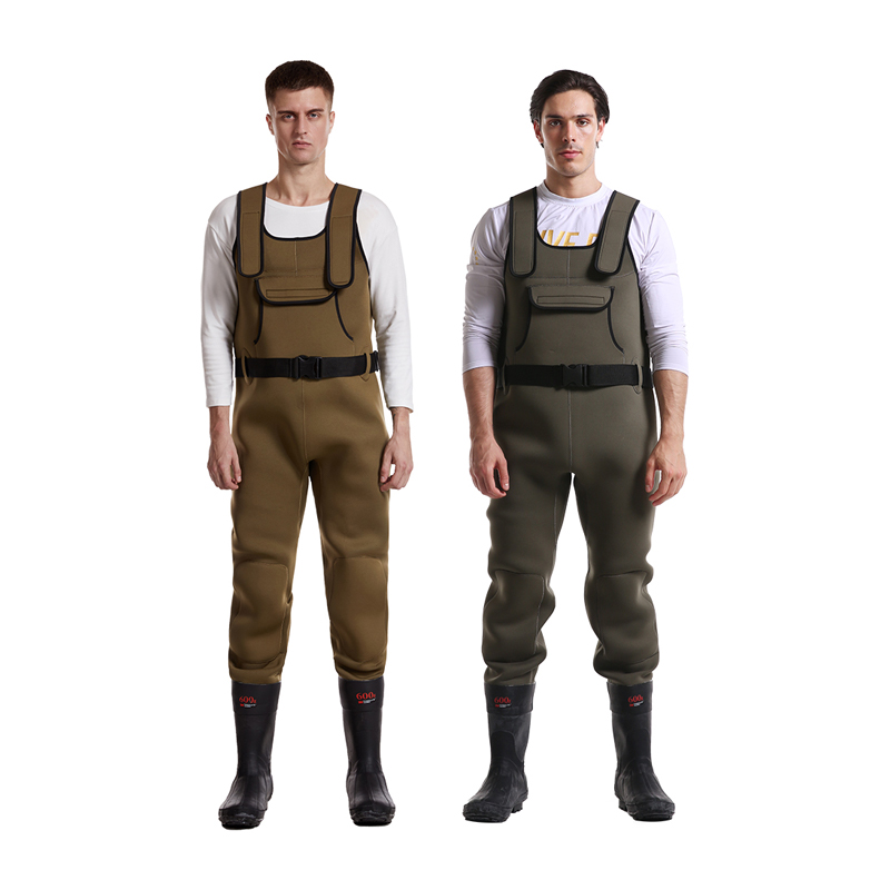 Neoprene Olive Green  Fishing Wader