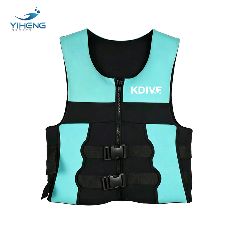 Blue Removable Buoyancy Vest with Foam Insert