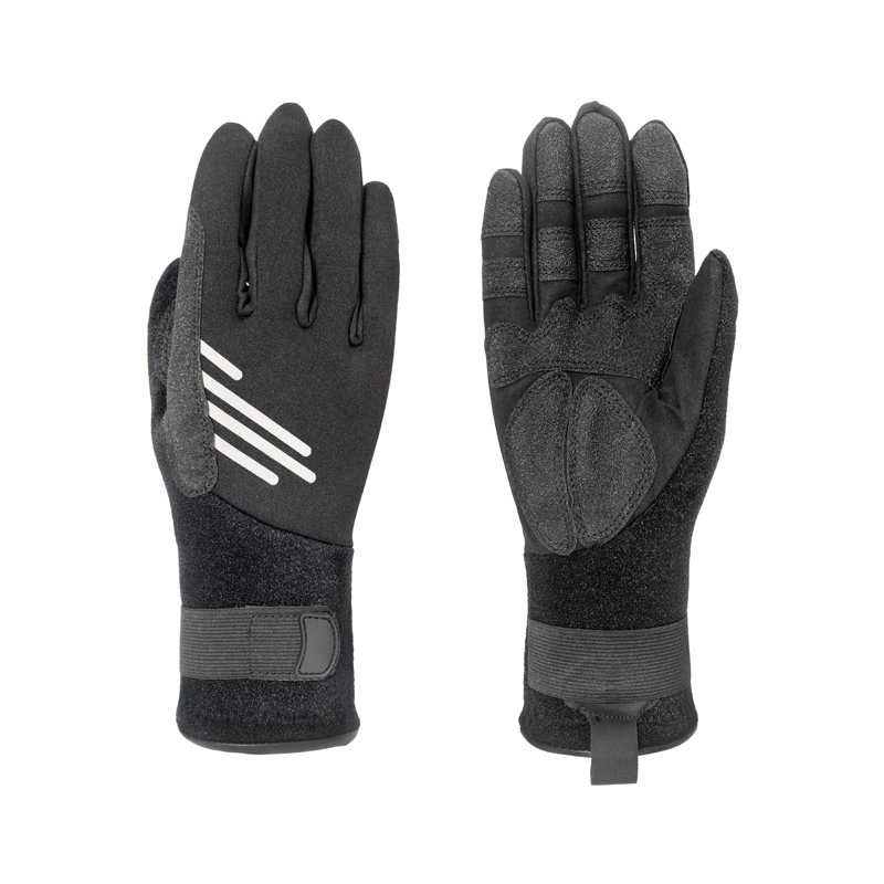 Leather-Reinforced Diving Gloves
