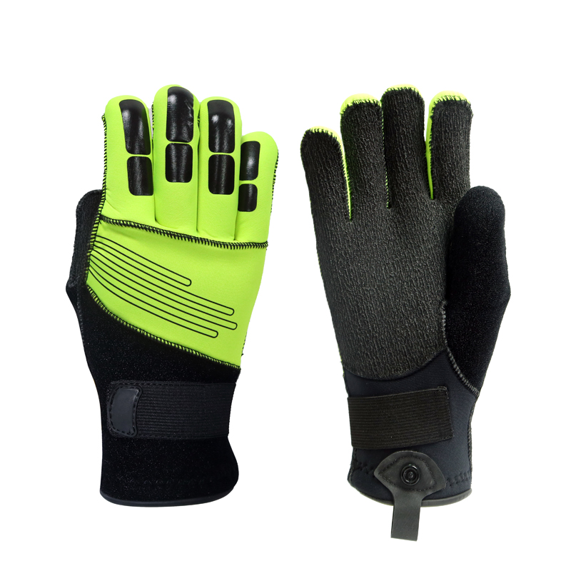 High-Visibility Kevlar Reinforced Neoprene Gloves