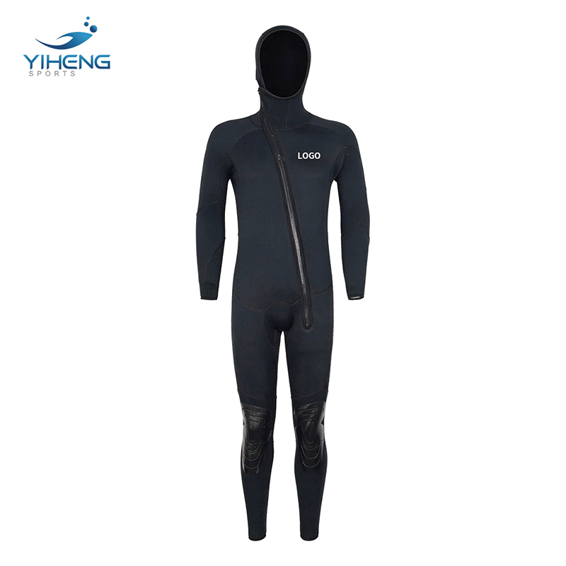 Custom 7mm Neoprene Hooded Wetsuit for Men